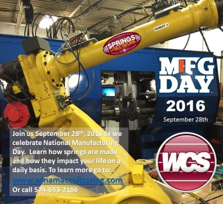 MFG Day Event Sept. 28th, 2016